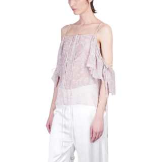 Ann Demeulemeester Valeska Bias Top