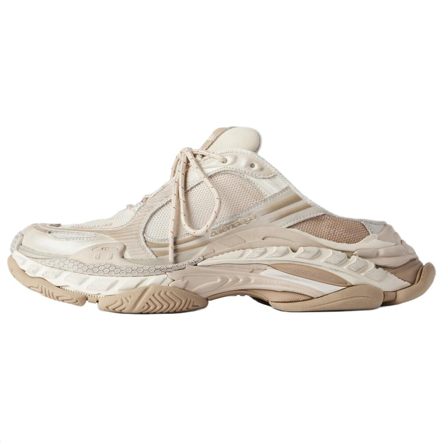 Balenciaga Triple S Chunky Sneakers Women's Low Top Beige