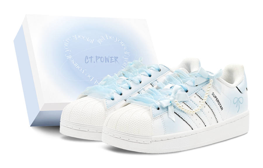 Adidas Originals Superstar 2 Skateboard Shoes Women's Low Top White