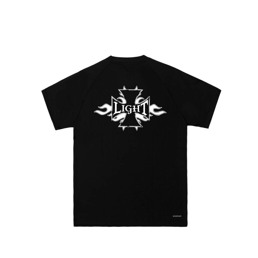 Adidas Adidas Football T Shirts Men's Black Crew Neck Moderate