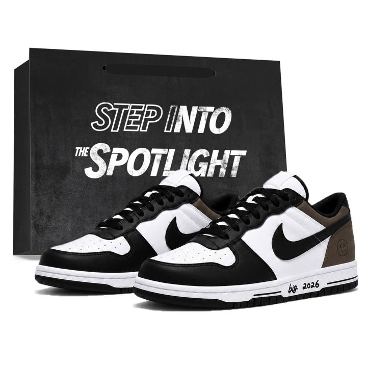 Nike Nike Dunk Skateboard Shoes Men's Low Top Black Brown