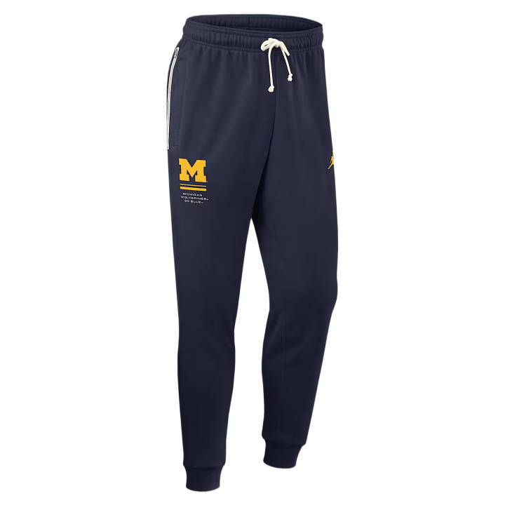 Jordan Jordan Dri FIT Knitted Sweatpants Men's Marine Blue Moderate Tapered Pants