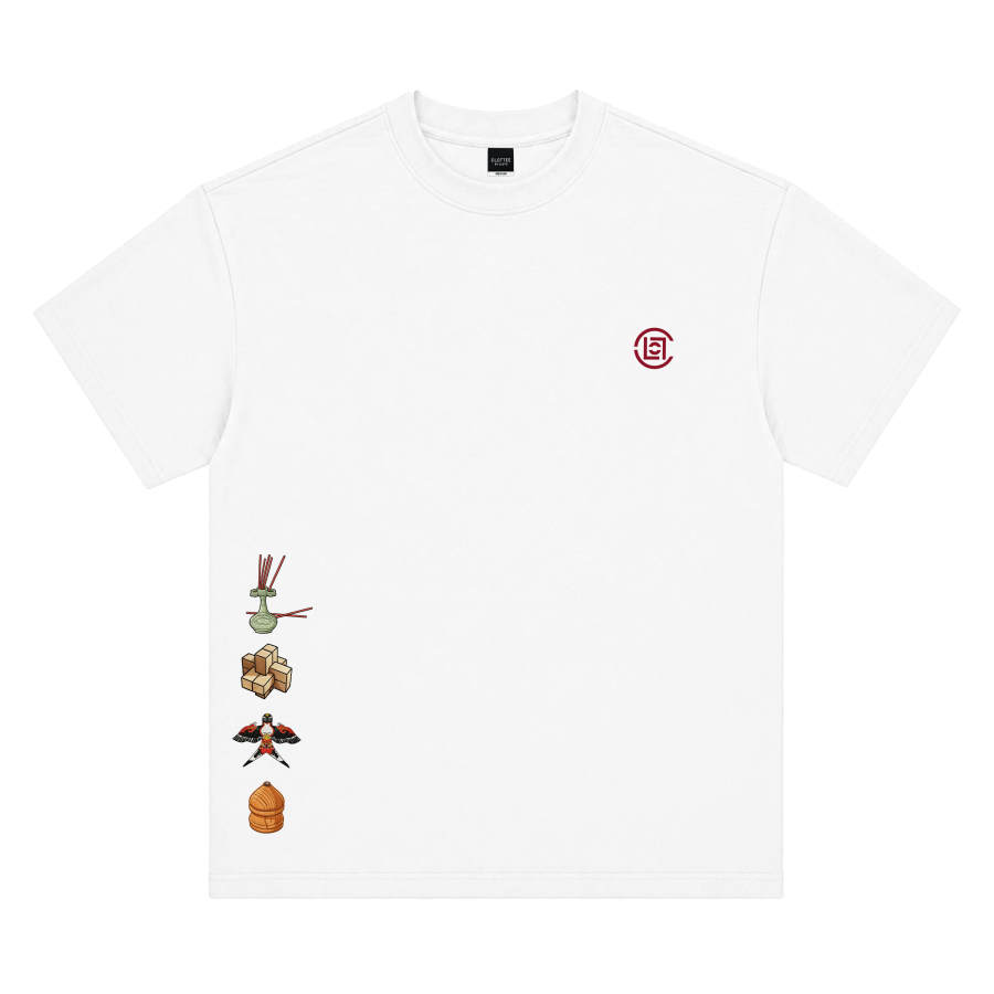 CLOT T Shirts Unisex Crew Neck Moderate Straight Fit