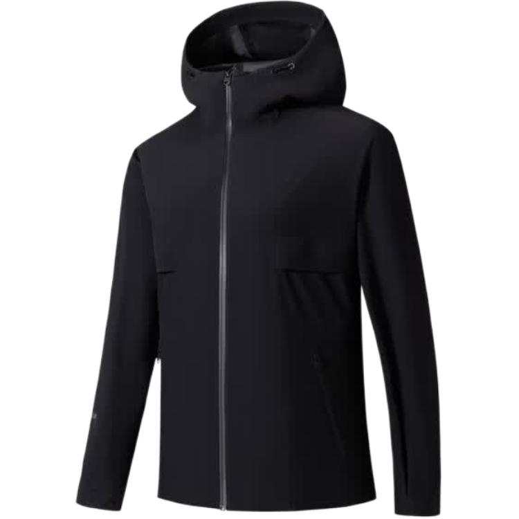 ANTA Champion All Weather Collection Trench Coats Women's Black Hooded Non Detachable Moderate Straight Fit