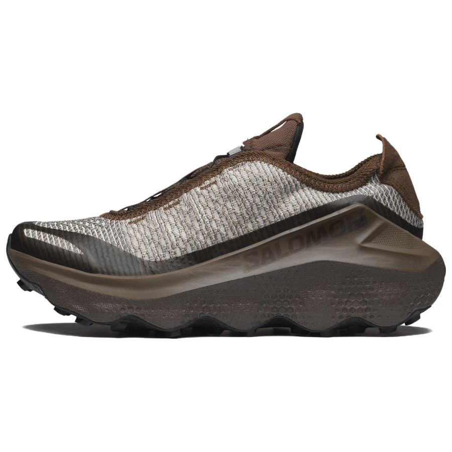 SALOMON Orava Running Shoes Unisex Low Top White Brown
