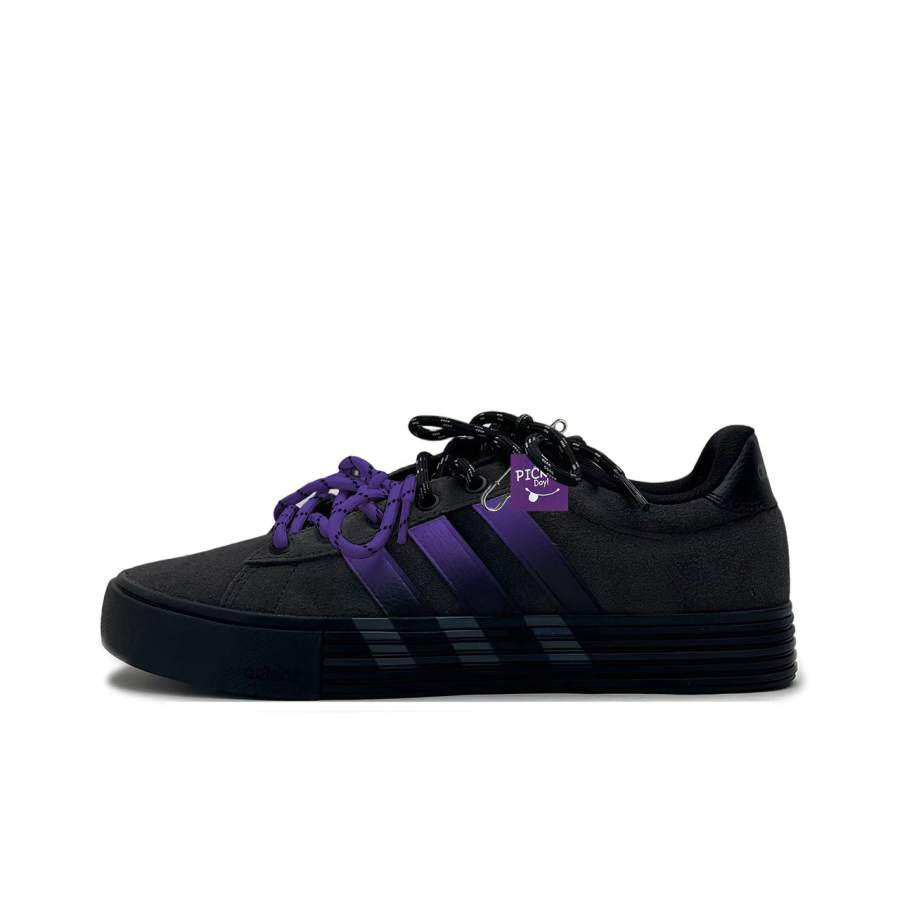 Adidas Adidas Daily Skateboard Shoes Unisex Low Top Purple