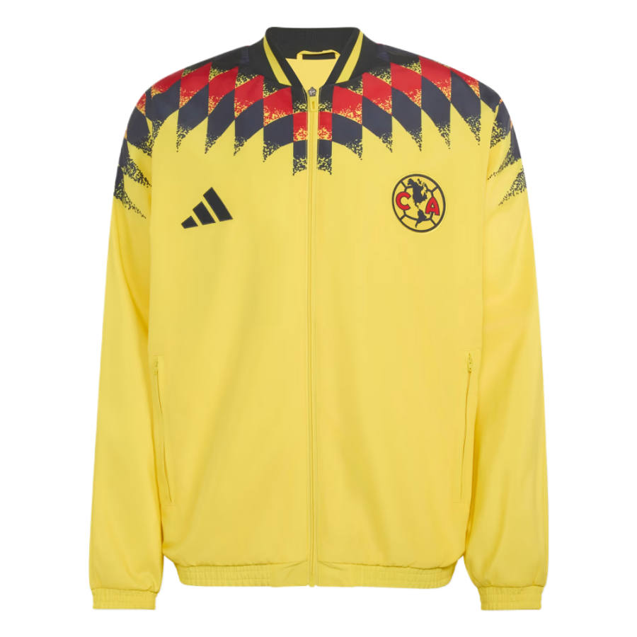 Adidas Adidas Jackets Men's Impact Yellow Baseball Collar Moderate