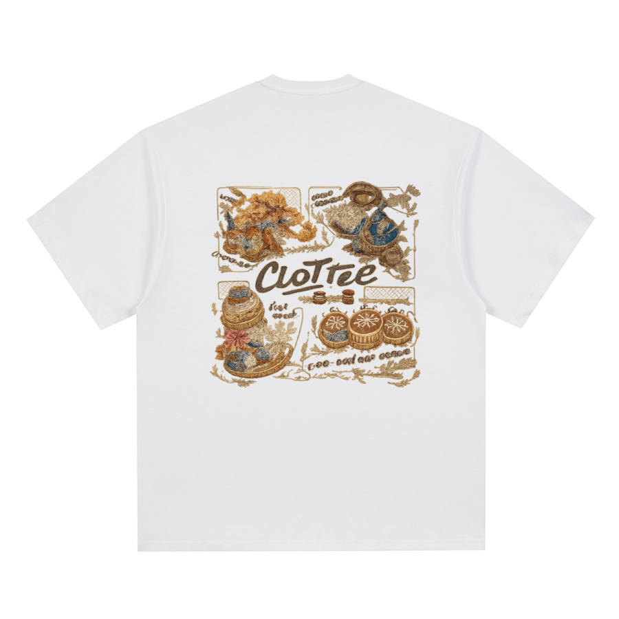 CLOT T Shirts Unisex Crew Neck Moderate Straight Fit