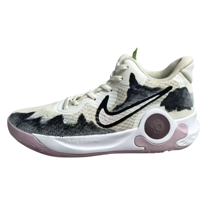 Nike Nike KD Trey 5 IX Basketball Shoes Unisex Mid Top Beige/Black