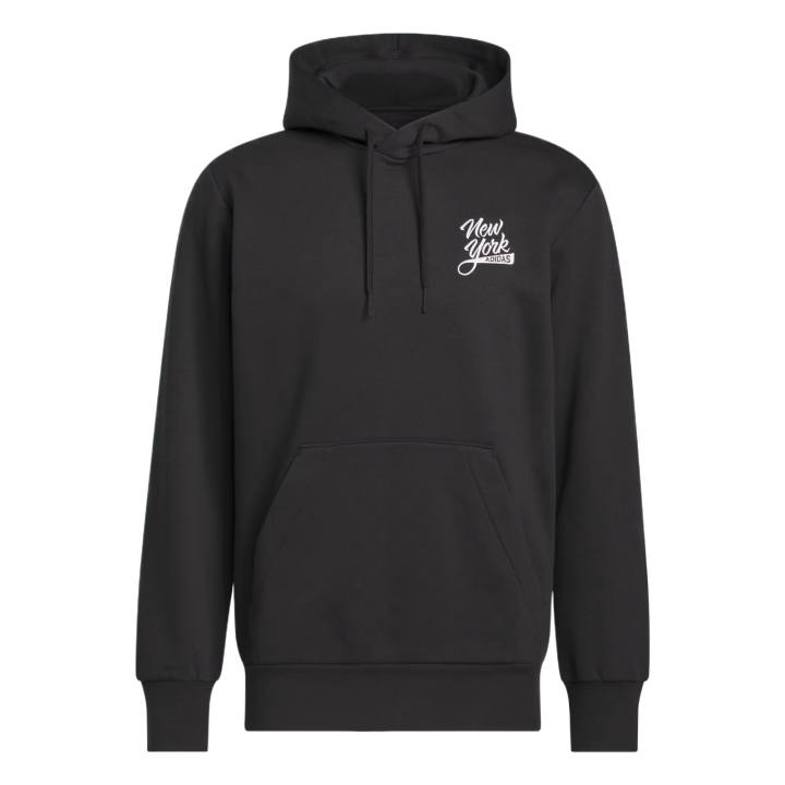 Adidas Adidas Sweatshirts Men's Black Hooded Non Detachable Moderate
