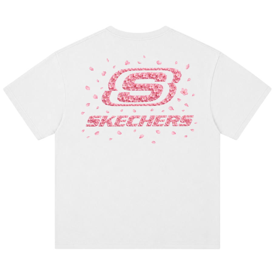 Skechers T Shirts Unisex Crew Neck Moderate Straight Fit