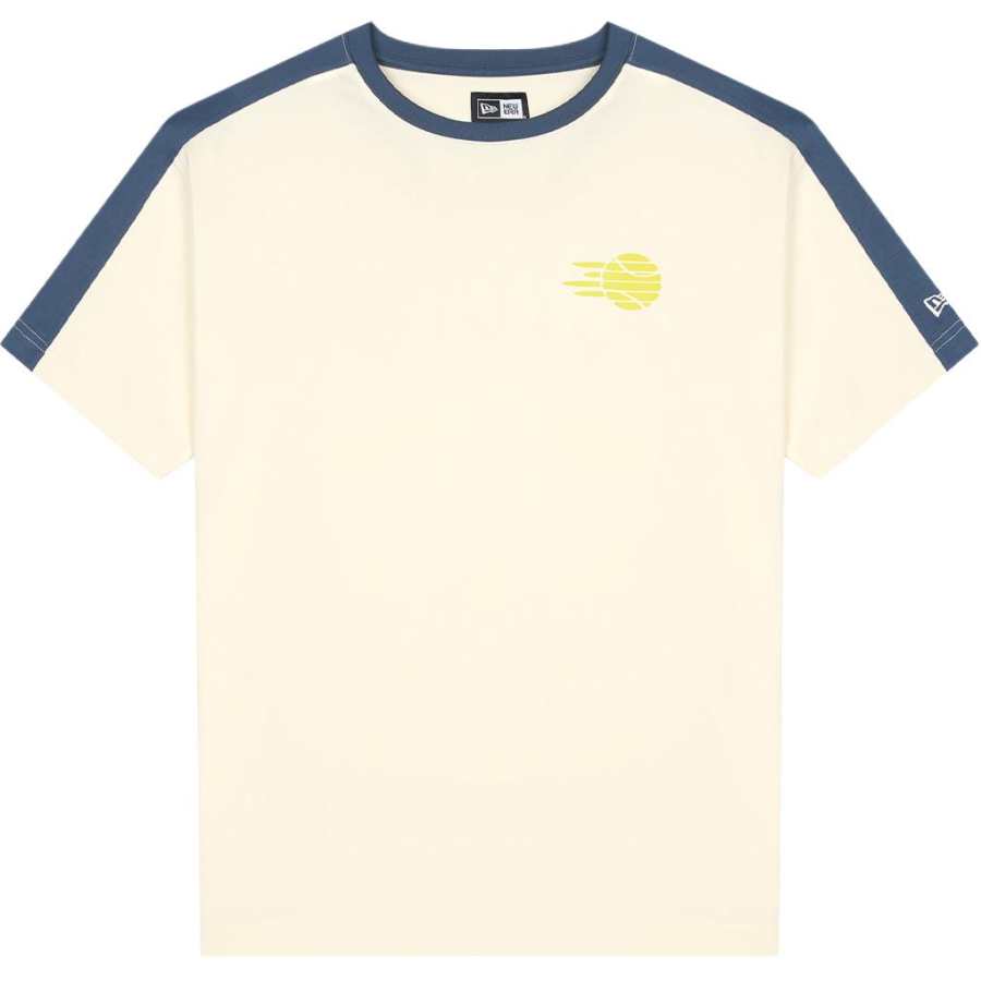 New Era T Shirts Men's Ivory Crew Neck
