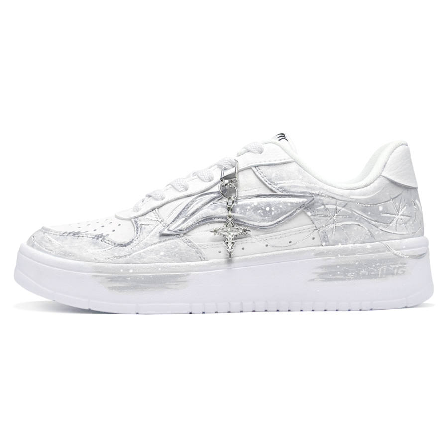 Li-Ning Li Ning Floating Boat Skateboard Shoes Men's Low Top White/Blue