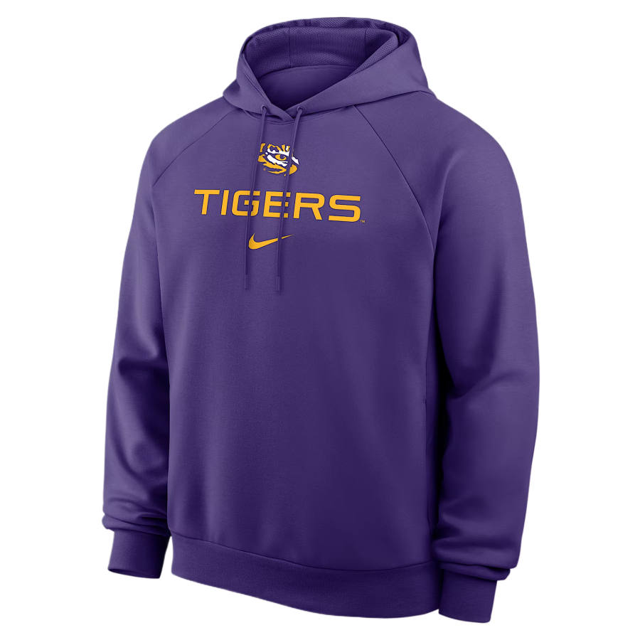 Nike Nike Sweatshirts Men's Palace Purple Hooded Non Detachable Moderate Straight Fit
