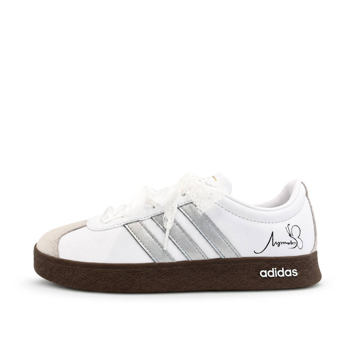 Adidas Adidas VL COURT 2.0 German Army Trainers Unisex Low Top White/Silver