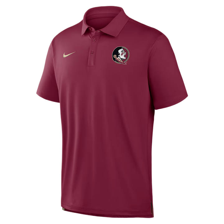 Nike Nike Dri Fit College Polo Shirts Men's Chestnut Team/Gold Team Polo Collar Moderate