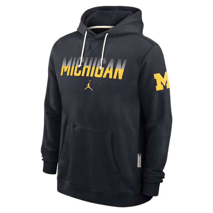 Jordan Jordan Dri FIT Sweatshirts Men's Asphalt Blue Hooded Non Detachable Moderate