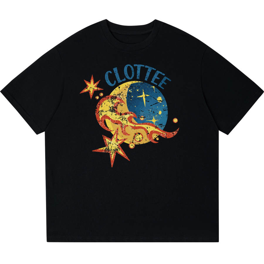 CLOT T Shirts Unisex Crew Neck Moderate Straight Fit