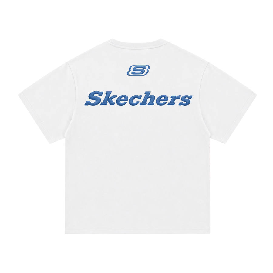Skechers T Shirts Unisex Crew Neck Moderate Straight Fit