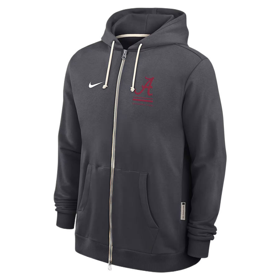 Nike Nike Dri Fit College Sweatshirts Men's Anthracite Hooded Non Detachable Moderate