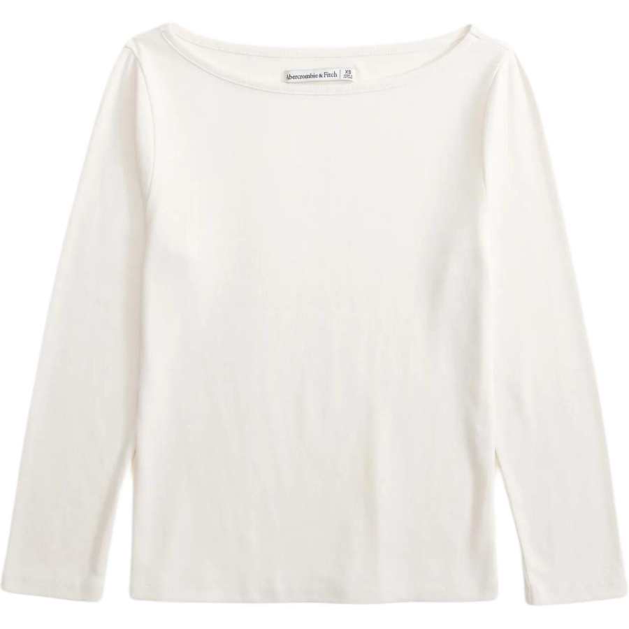 Abercrombie&Fitch T Shirts Women's Cream Other