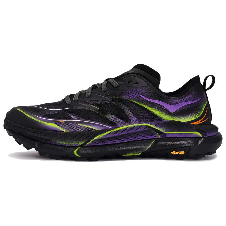 HOKA ONE ONE Mafate Speed 4 Running Shoes Unisex Low Top Purple/Green