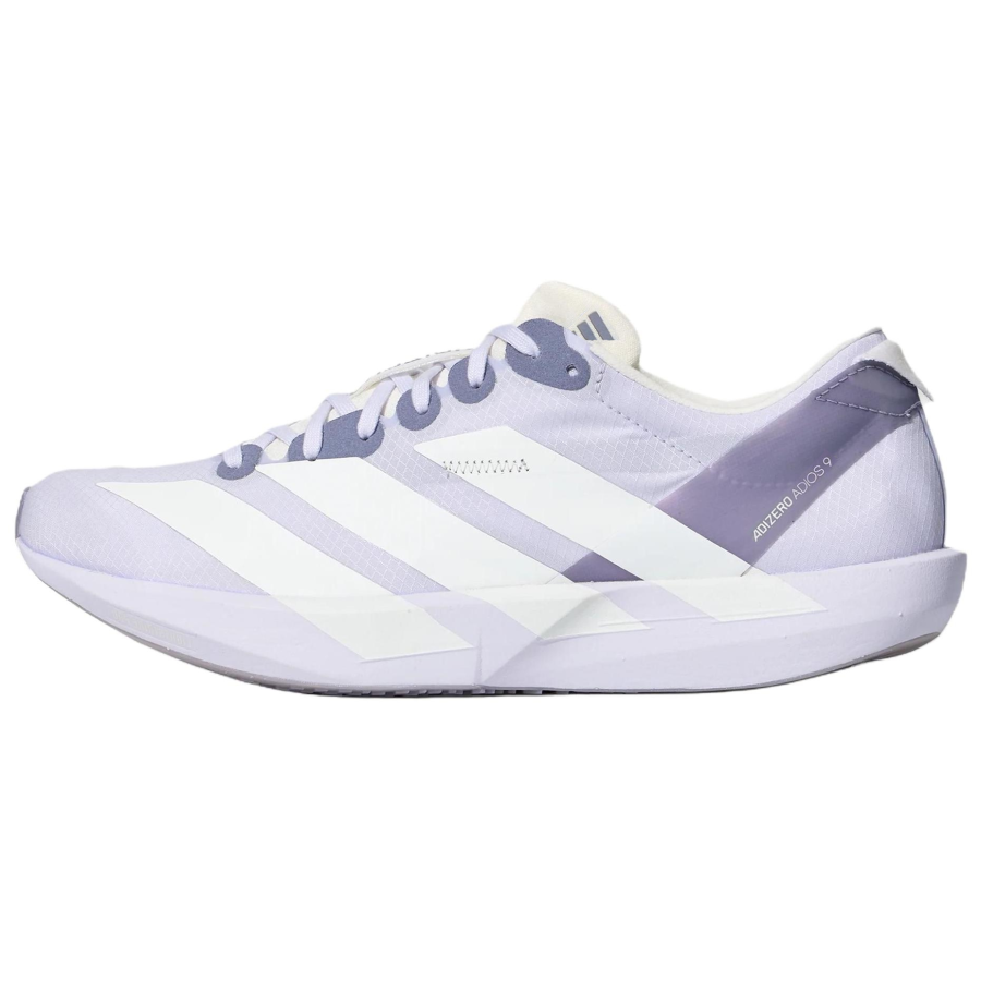 Adidas Adidas Adizero Adios 9 Running Shoes Women's Low Top Purple/Bright White/Dark Gray Blue