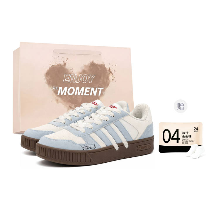 Adidas Adidas D PAD Skateboard Shoes Unisex Low Top Blue/Beige/Brown