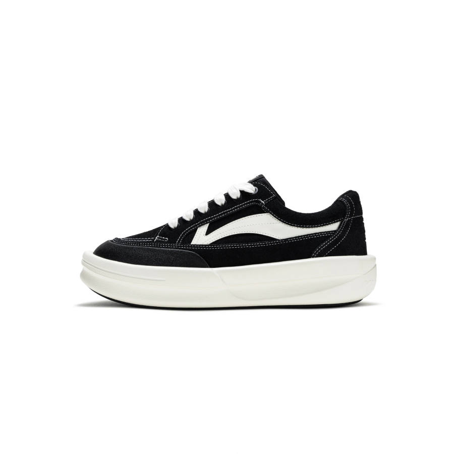 Li-Ning Li Ning Skateboard Shoes Unisex Low Top Black/Ecru