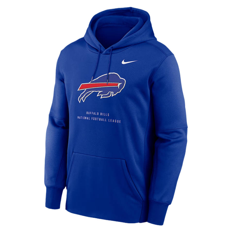 Nike Nike NFL Sweatshirts Men's Royal Hooded Non Detachable Moderate