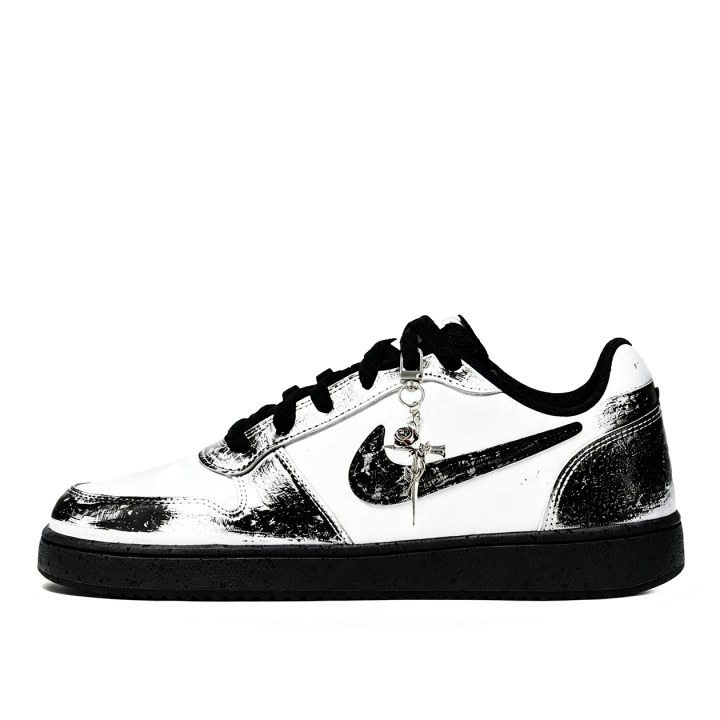 Nike Nike EBERNON Skateboard Shoes Unisex Low Top Black