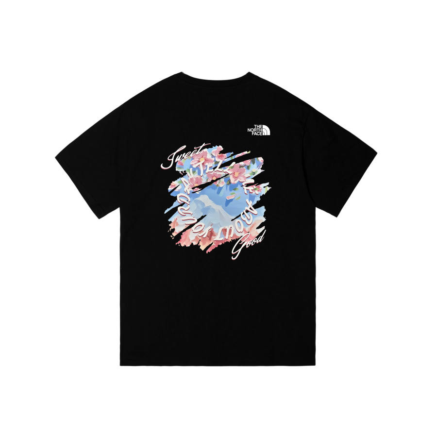 THE NORTH FACE T Shirts Unisex Black Crew Neck
