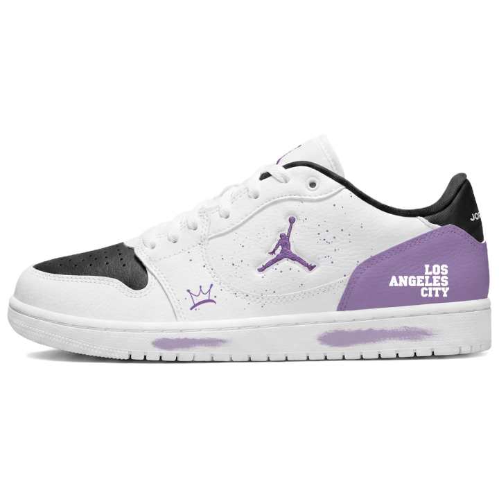 Jordan Jordan COURT CONNECT Skateboard Shoes Men's Low Top Purple