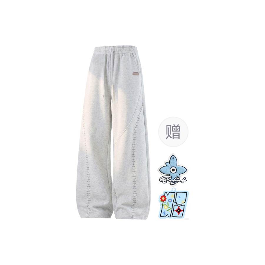 WARRIOR WARRIOR Casual Pants Unisex Moderate Straight Fit Pants