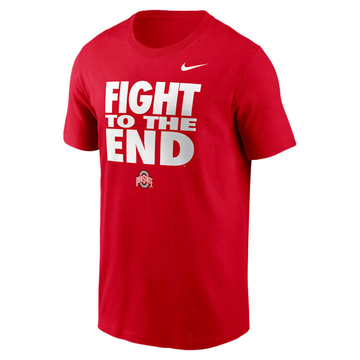 Nike Nike Dri Fit College T Shirts Men's University Red Crew Neck Moderate