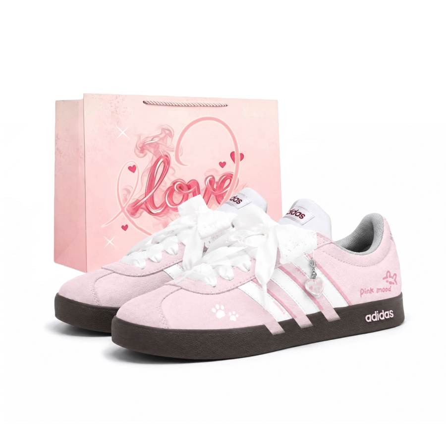 Adidas Adidas VL COURT 2.0 German Army Trainers Women's Low Top White