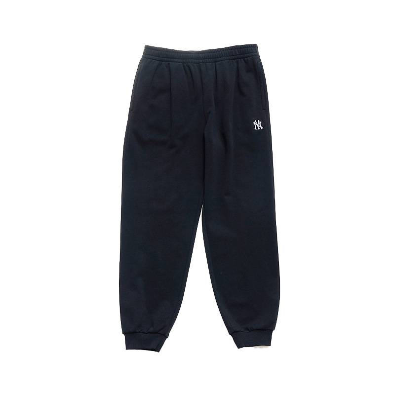 MLB New York Yankees Casual Pants Unisex New York Yankees/Black Moderate Cuffed Pants