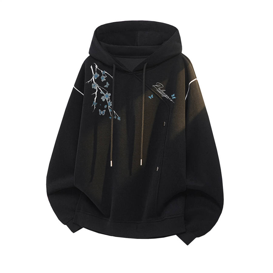 PAL ONGACO Sweatshirts Unisex Hooded Non Detachable Moderate Straight Fit