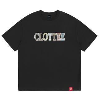 CLOT T Shirts Unisex Crew Neck Moderate Straight Fit