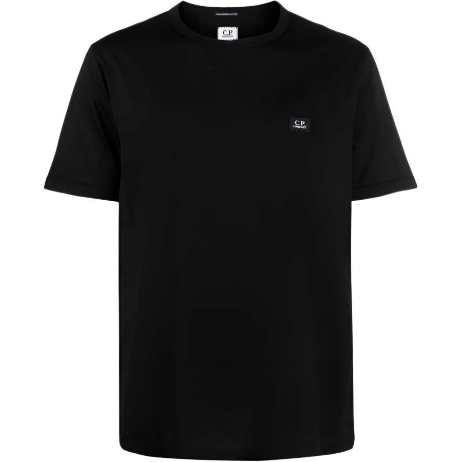 C.P.Company logo-patch cotton T-shirt
