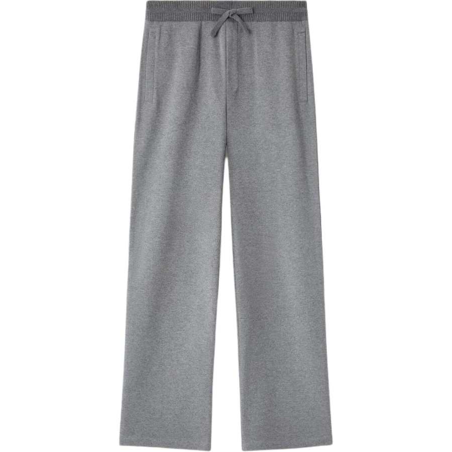 Loro Piana Casual Pants Men's Gray Moderate Straight Fit Pants