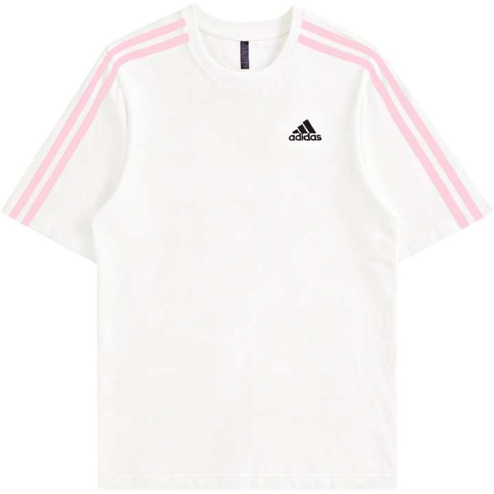 Adidas Adidas MUST HAVES T Shirts Unisex Ecru Crew Neck Moderate
