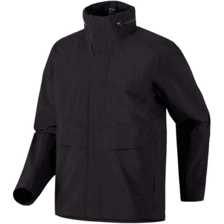 Arcteryx THERME Jackets Men's Black/Black Hooded Non Detachable Moderate