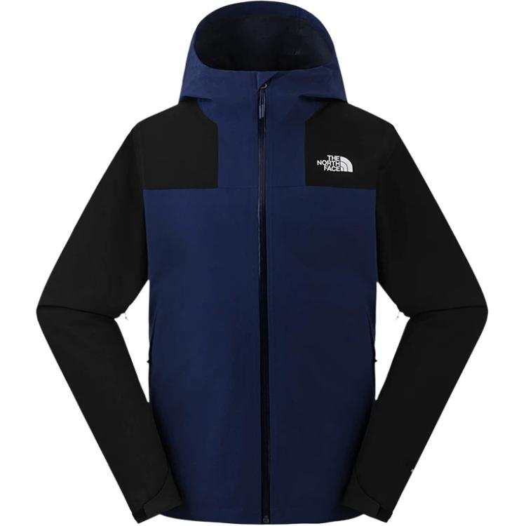 THE NORTH FACE Windbreaker Jackets Men's 8K2/The North Face Summit Blue Hooded Non Detachable Moderate