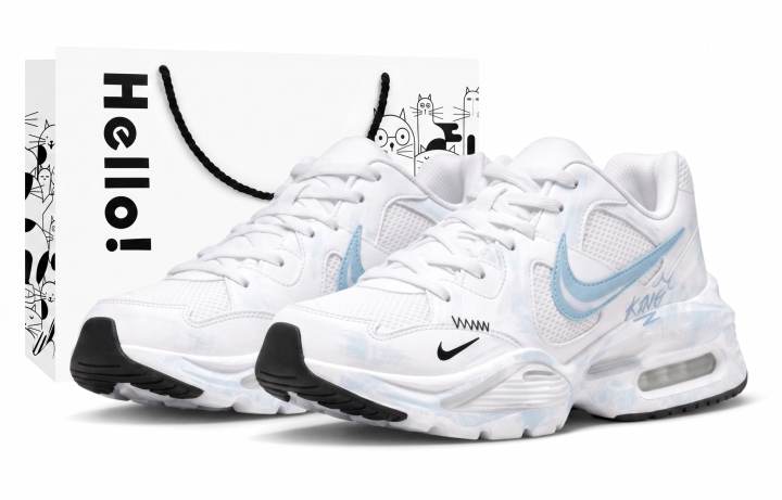 Nike Nike Air Max Fusion Running Shoes Men's Low Top Blue