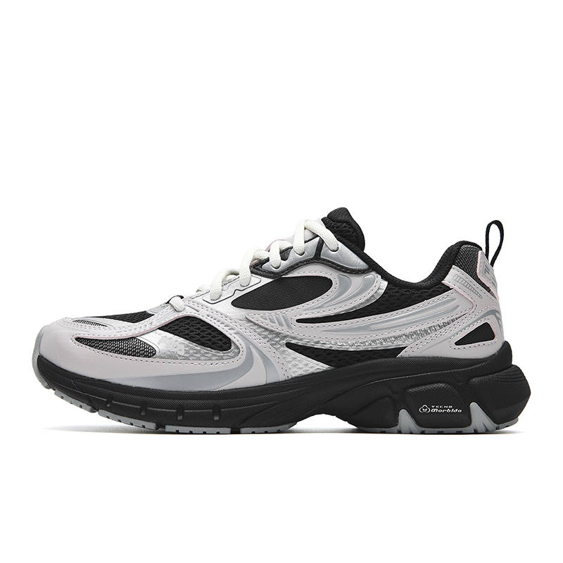 FILA INTERUN 2 Chunky Sneakers Women's Low Top Black/Light Gray Purple