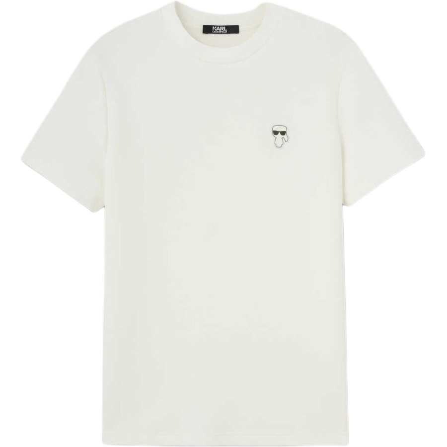 KARL LAGERFELD / Karl Lagerfeld Jeans T Shirts Men's White Crew Neck Thin