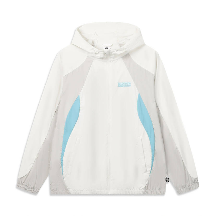 Li-Ning Li Ning Jackets Men's Ivory Hooded Non Detachable Thin