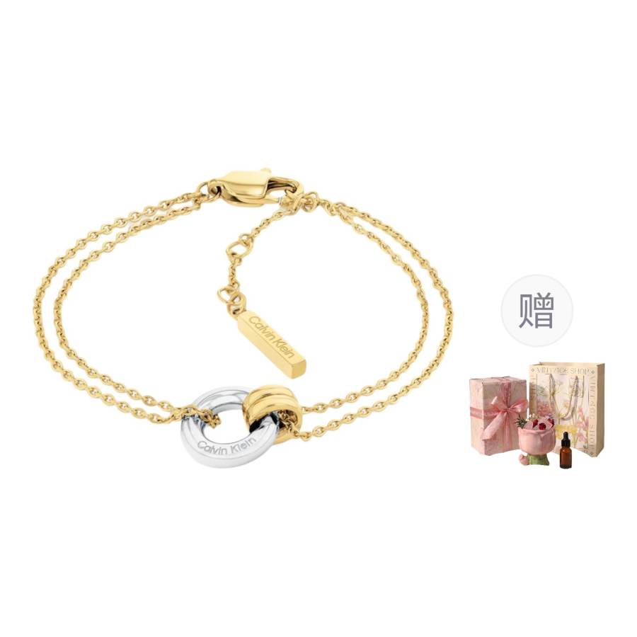 CALVIN KLEIN 316L Stainless Steel Instagram Style, Niche, Trendy, Luxury, Premium Aesthetic Versatile, Bracelet Women's