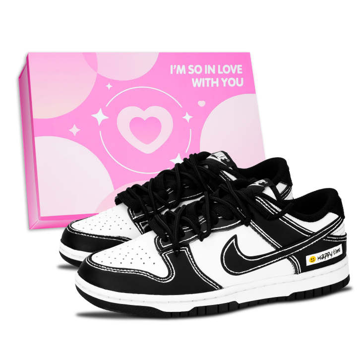 Nike Nike Dunk Skateboard Shoes Unisex Low Top White/Black